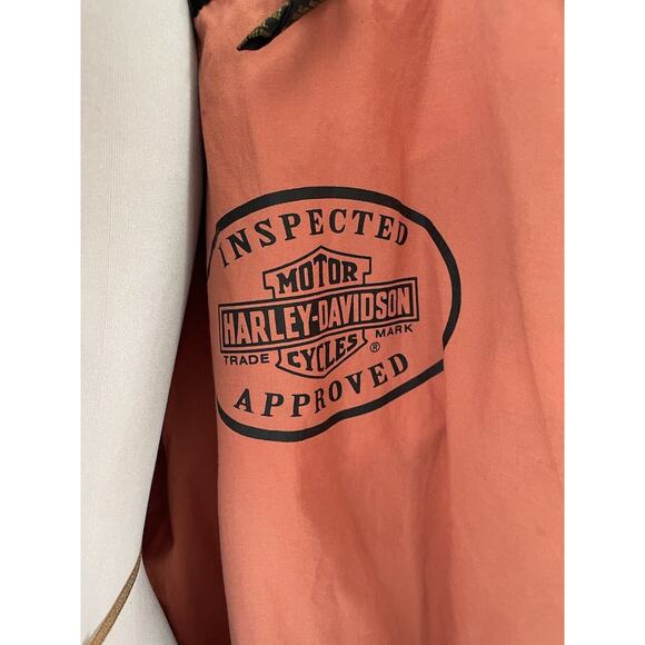 HARLEY DAVIDSON WOMENS RIDING JACKET * XL * BLACK EMBROIDERED MOTO JACKET - Picture 13 of 16